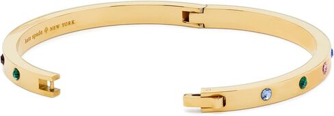 kate spade new york Set in Stone Station Bracelet, Clear & Silver Color in Saudi Arabia