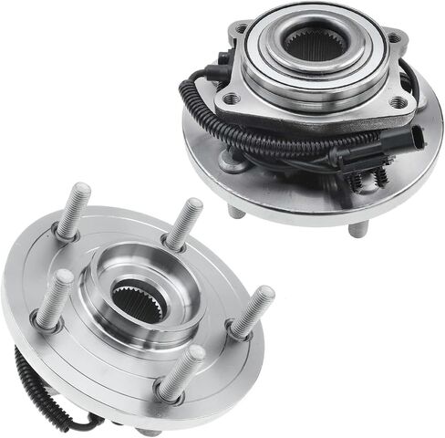 Detroit Axle - 2 Front Wheel Bearing Hubs for 2017-2022 Chrysler Pacifica 20-22 Voyager 21-23 Grand Caravan, Replacement 2018 2019 2020 2021 Left and Right Wheel Bearing and Hubs Assembly in Saudi Arabia