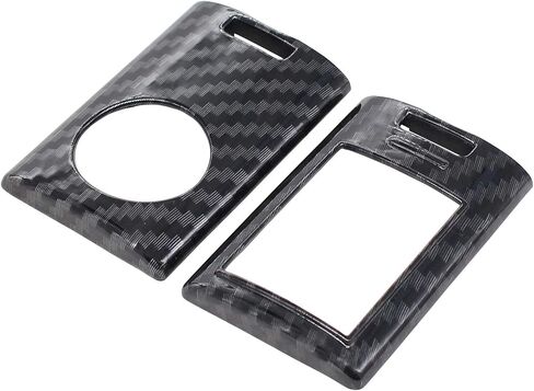 Newyall Carbon Fiber Key Key Fob Cover Cover Case for ATS CTS Escalade SRX 2009-2014 SRX DTS 2008-2010 Corvette 2014-2019 in Saudi Arabia