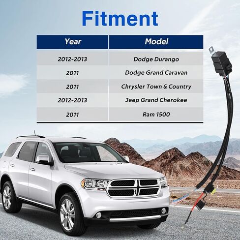 مجموعة الأسلاك لمضخة الوقود مجموعة الأسلاك متوافقة مع دودج دورانجو 2012 2013 Grand Caravan 2011/ Chrysler Town & Country 2011/ Jeep Grand Cherokee 2012 2013 استبدال#: 68269523Ad CBWPR091AA in Saudi Arabia
