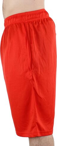 Comfy Lifestyle Men's Gym Active Shorts, Athletic Workout Mesh Short, Drawstring, 2 Pockets in Saudi Arabia