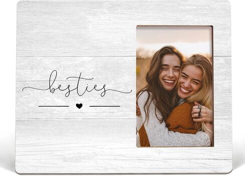 Bestie Friend Picture Frame, Friendship Gifts for Women, Bestie Gifts for Women, BFF Gifts, Gifts for Best Friends, Bestie Friend Photo Frame 4x6 in Saudi Arabia