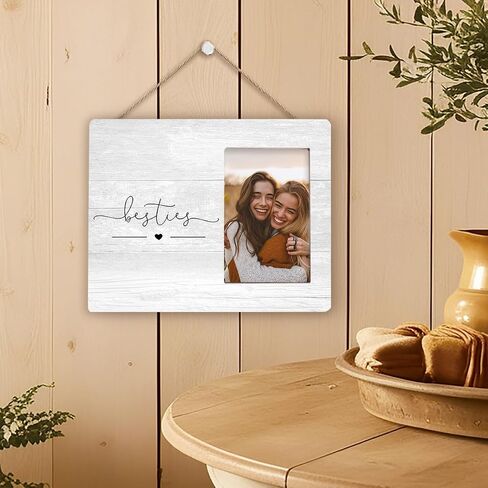 Bestie Friend Picture Frame, Friendship Gifts for Women, Bestie Gifts for Women, BFF Gifts, Gifts for Best Friends, Bestie Friend Photo Frame 4x6 in Saudi Arabia