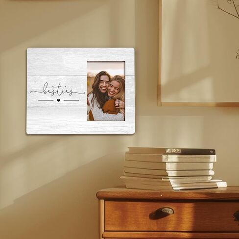 Bestie Friend Picture Frame, Friendship Gifts for Women, Bestie Gifts for Women, BFF Gifts, Gifts for Best Friends, Bestie Friend Photo Frame 4x6 in Saudi Arabia