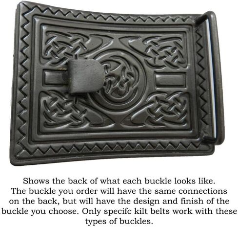 UTK Scottish Kilt Belt Buckle Three Different Finishes - #29 in Saudi Arabia