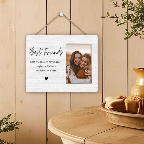 Bestie Friend Picture Frame, Friendship Gifts for Women, Bestie Gifts for Women, BFF Gifts, Gifts for Best Friends, Bestie Friend Photo Frame 4x6 in Saudi Arabia