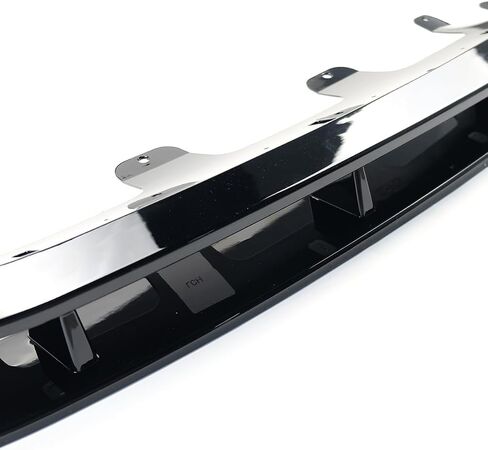 Front Bumper Lip 4Pcs Compatible with For BMW F15 X5 M Sport 2014 2015 2016 2017 2018 Double Deck Front Bumper Lip Splitter (Glossy Black) in Saudi Arabia