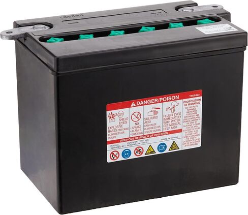 Yuasa Battery, YUAM22H12 (YHD-12H), Black in Saudi Arabia
