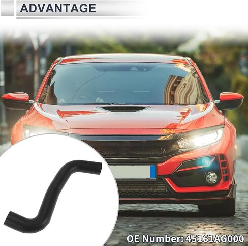 Upper Radiator Inlet Hose for Subaru WRX STI 2008-2021 for Subaru Forester 2.5L 08-10 Good Sealing Coolant Water Hose Pipe No.45161AG000 Rubber 1 Pc in Saudi Arabia