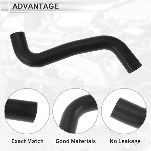 Upper Radiator Inlet Hose for Subaru WRX STI 2008-2021 for Subaru Forester 2.5L 08-10 Good Sealing Coolant Water Hose Pipe No.45161AG000 Rubber 1 Pc in Saudi Arabia
