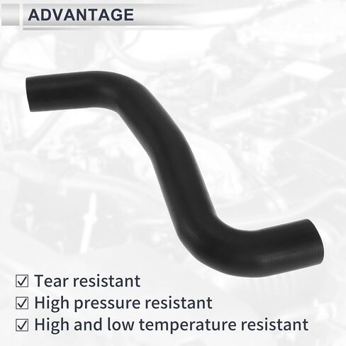 Upper Radiator Inlet Hose for Subaru WRX STI 2008-2021 for Subaru Forester 2.5L 08-10 Good Sealing Coolant Water Hose Pipe No.45161AG000 Rubber 1 Pc in Saudi Arabia