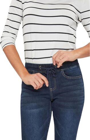 Royalty For Me Womens Women's Petite High Rise Denim Ankle Jogger in Saudi Arabia