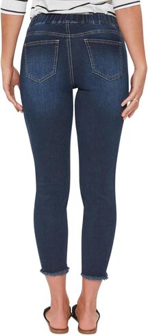 Royalty For Me Womens Women's Petite High Rise Denim Ankle Jogger in Saudi Arabia