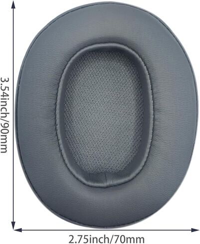 Replacement Ear Pads Compatible with Skullcandy Crusher Wireless/Crusher360/Hesh3/Hesh ANC/Hesh Evo/Venue ANCheadphones, Akkiv Replacement Ear Pads Made of Protein Leather and Memory Foam (Black) in Kuwait