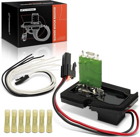 A-Premium HVAC Blower Motor Resistor with Wire Harness Kit Compatible with Chevy, Buick, Pontiac & Oldsmobile Vehicles - Impala, Corvette, Regal, Monte Carlo, Venture, Century, Grand Prix, Intrigue in Saudi Arabia