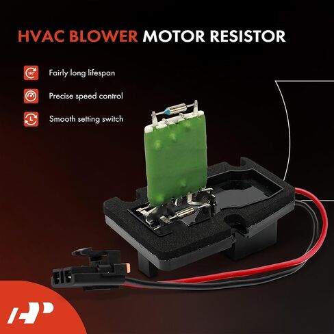 A-Premium HVAC Blower Motor Resistor with Wire Harness Kit Compatible with Chevy, Buick, Pontiac & Oldsmobile Vehicles - Impala, Corvette, Regal, Monte Carlo, Venture, Century, Grand Prix, Intrigue in Saudi Arabia