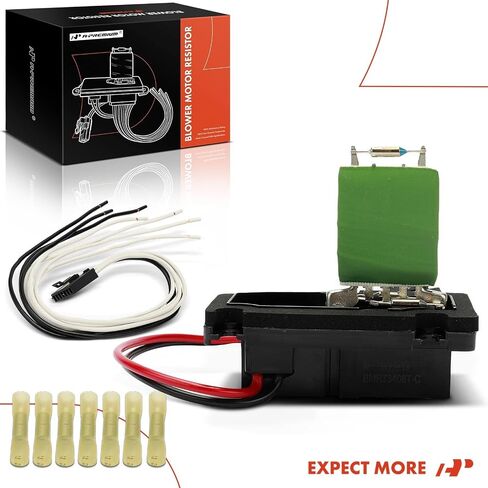 A-Premium HVAC Blower Motor Resistor with Wire Harness Kit Compatible with Chevy, Buick, Pontiac & Oldsmobile Vehicles - Impala, Corvette, Regal, Monte Carlo, Venture, Century, Grand Prix, Intrigue in Saudi Arabia