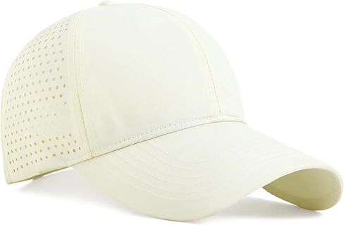 قبعة البيسبول الجافة السريعة المنحنية القبعة Snapback قبعة ليزر قطع الكرة قبعة الكرة غلاف غولف للرجال النساء in Kuwait