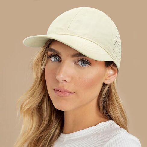 قبعة البيسبول الجافة السريعة المنحنية القبعة Snapback قبعة ليزر قطع الكرة قبعة الكرة غلاف غولف للرجال النساء in Kuwait