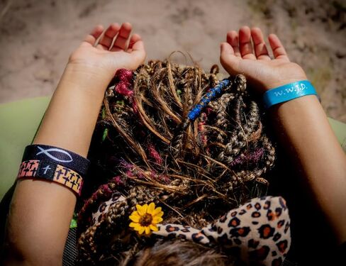 WWJD Bracelets - Elastic Bands - 1 Pack - Christian Bracelets, Inspirational Sayings in Kuwait