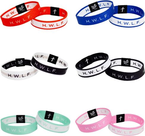 WWJD Bracelets - Elastic Bands - 1 Pack - Christian Bracelets, Inspirational Sayings in Saudi Arabia