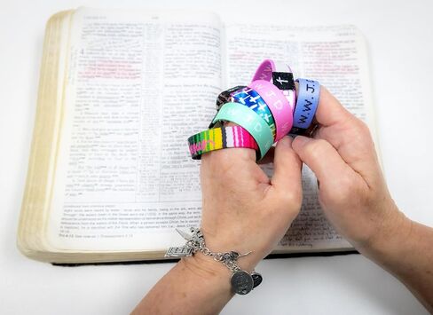 WWJD Bracelets - Elastic Bands - 1 Pack - Christian Bracelets, Inspirational Sayings in Saudi Arabia