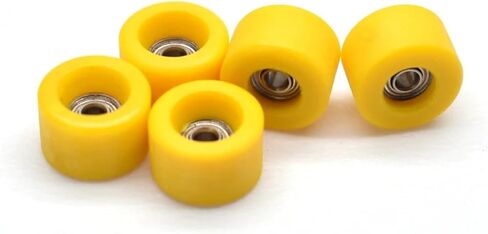 4PCS Urethane PU Fingerboard Wheels with Bearing 681x(70R) in Saudi Arabia