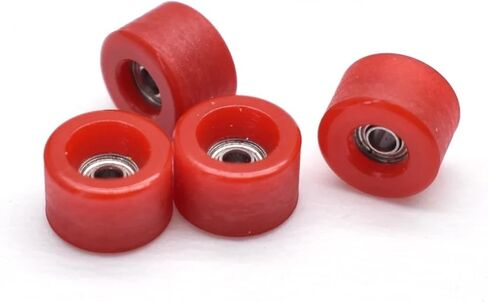 4PCS Urethane PU Fingerboard Wheels with Bearing 681x(70R) in Saudi Arabia