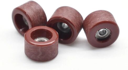 4PCS Urethane PU Fingerboard Wheels with Bearing 681x(70R) in Saudi Arabia
