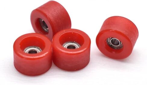 4pcs mini Finger Board Wheels Fingerboard Trucks Wheels Bearing Urethane Fingerboard Wheels(50R) in Saudi Arabia