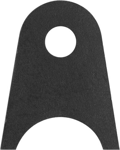 12 Pcs Weld-on Axle Tabs for 1-1/2" Diameter Tube, 2-1/2" Height, Shock Mount Tabs, 1/2" Hole, 7/32" Thick in Saudi Arabia