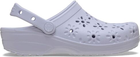 Crocs Unisex Adult Classic Floral Cut Out Clogs in Kuwait