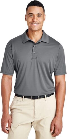 Team 365 Men's Zone Performance Polo 4XL SPORT GRAPHITE in Saudi Arabia