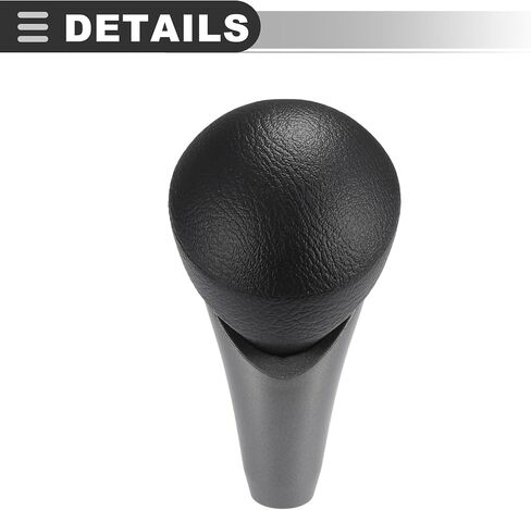 Motoforti Gear Shift Knob Handle, Automatic Shift Knob Handle, for Honda Civic 2006-2011, Plastic, Black in Saudi Arabia