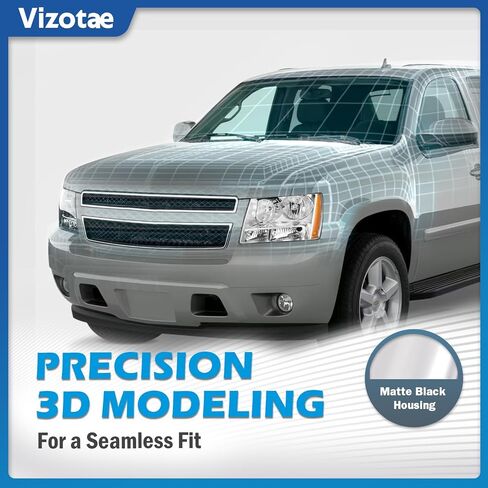 المصابيح الأمامية ث/لمبات لعام 2007-2014 تشيفي تاهو سوبربان 1500/2007-2013 Avalanche Suburban 2500 President Brade Brade Side & Passenger in Kuwait