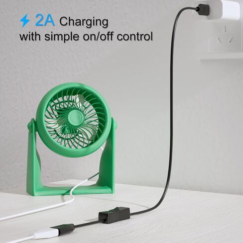 كبل التبديل USB ON/OFF CABLE 0.6 قدم 2 حزمة ، 2A شحن البيانات 480 ميجا بريتنيات ، من النوع-A 2.0 سلك الطاقة مع/إيقاف تشغيل الكمبيوتر ، الكمبيوتر المحمول ، التلفزيون ، السيارة ، PS4/PS5/Xbox Game Console ، in Kuwait