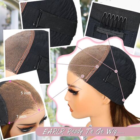 Highlight Ombre Lace Front Wig Human Hair 200% Density Blonde Highlight Wig Human Hair 7x5 Ombre Straigtht 4/27 Honey Blonde Wig 26 Inch Brown Highlighted Wig Pre Plucked with Baby Hair for Women in Saudi Arabia