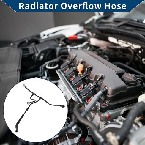 No.8K0121081BK Radiator Overflow Hose for Audi A4 S4 S5 Allroad Quattro Engine Coolant Expansion Tank Hose Good Sealing Rubber 1 Pc Black in Saudi Arabia