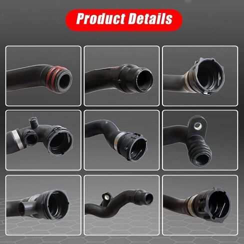 FZJDSD 7PCS مجموعة توسع الخزان تبريد مخطط خرطوم المبرد مجموعة متوافقة مع BMW 325CI 325I 325XI 330CI 330I 330XI 323CI 323I 328CI 328I استبدال 17127510952 11531436408 11531436410 1153025252525252525252525252525252525252525252525251431436436408 in Saudi Arabia