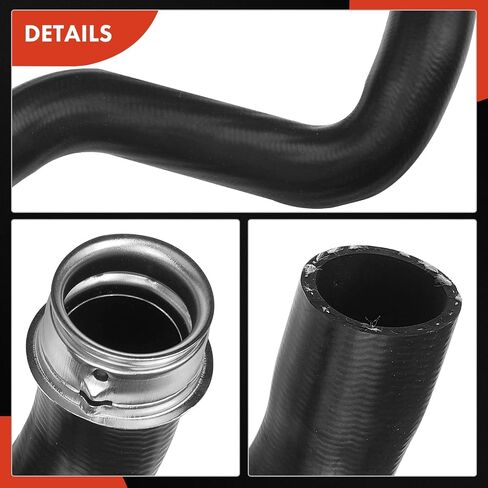 A-Premium Engine Radiator Lower Hose Compatible with Mercedes-Benz C219 CLS500 2006, E500 2003-2006, V8 5.0L, Gas, Replace# A2115010682 in Saudi Arabia