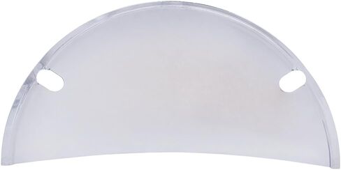 United Pacific 10476 Chrome Half-Moon Shield لـ 7 "المصابيح الأمامية ، الفولاذ المقاوم للصدأ المطلي بالكروم ، بنية متينة-مجموعة واحدة (حزمة 2) in Saudi Arabia