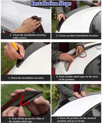 Car Rear Spoilers for Chevrolet Equinox,Rear Wing Rear Spoiler Wing Rear Bumper Diffuser Roof Spoiler Tailgate Boot Wing in Saudi Arabia