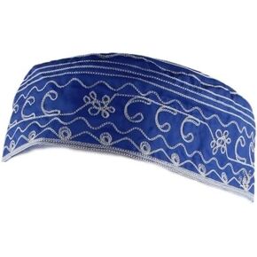 Gorros de Santo Handmade - Ifa, Babalawos Hats, Santeria, Gorro de Santo - Light Fabric, Multiple Colors in Kuwait