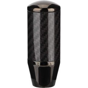 Universal Shift Knob, Aluminum Alloy Black Carbon Fiber Car Auto Manual Gear Shift Stick Knob Head Shifter in Saudi Arabia