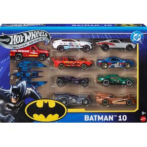 Hot Wheels Batman Toy Car 5-Pack, Set of 5 1:64 Scale Die-Cast Batman-Themed Vehicles Including The Batmobile in Kuwait