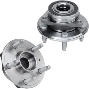 Detroit Axle - REAR 2PC WHELE HUBS لـ 10-16 CHEVY CAMARO 2010 2011 2013 2014 2015 2015 ، 2 Wheel Bearing & Hubs Assembly Placbly in Saudi Arabia