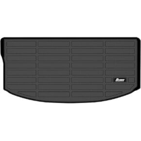 IKON MOTORSPORTS TPE Cargo Trunk Liner, Compatible with 2024-2025 Mazda CX-90 6/7/8 Seats, Custom Fit All Weather Protection Heavy Duty Rear Trunk Tray Cargo Mats Protector, Black in Saudi Arabia