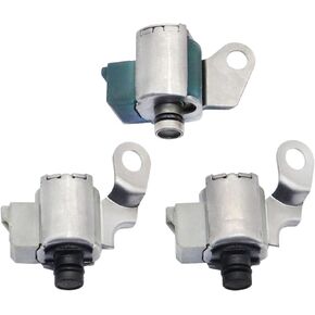GXARTS AW4 A340 Transmission TCC Lock Up Solenoid + Shift Solenoids Kit fit for Toyota Previa Supra T100 Tacoma 4Runner Pickup fit for Jeep Wagoneer Cherokee Comanche fit for Lexus SC300 1992-1997 in Saudi Arabia