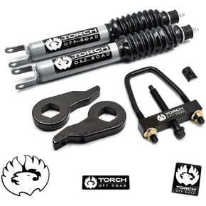 TORCH 3" Leveling Lift Kit for 1999-2007 Chevy Silverado GMC Sierra 1500 4X4 4WD w/Extended Shocks and Tool in Kuwait