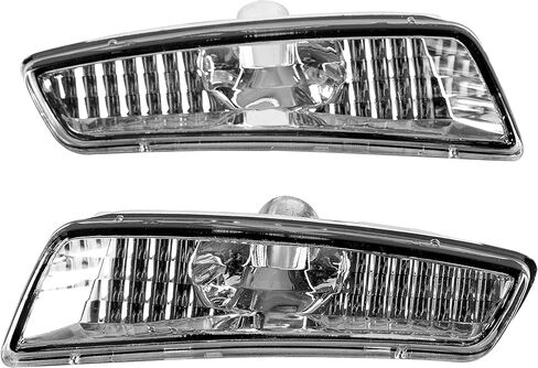 HECASA Pair Side Marker Lights Compatible with 2008-2009 Pontiac G8 GT GXP Bumper Side Markers Lamps Left & Right Side Clear Lens in Kuwait